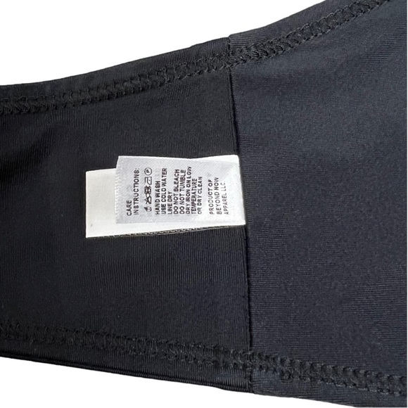 NWOT Daughters of Summer Black Adjustable Bikini Top - Size XS - Picture 5 of 6